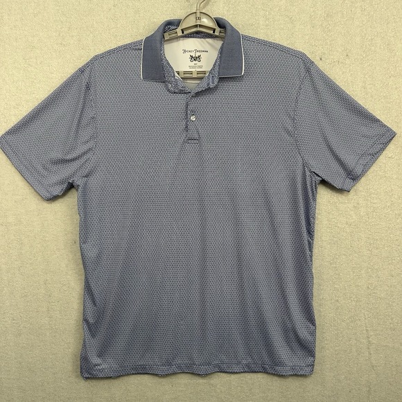 Hickey Freeman Other - Hickey Freeman Men's XL Golf Polo Performance Stretch Preppy Casual Sport